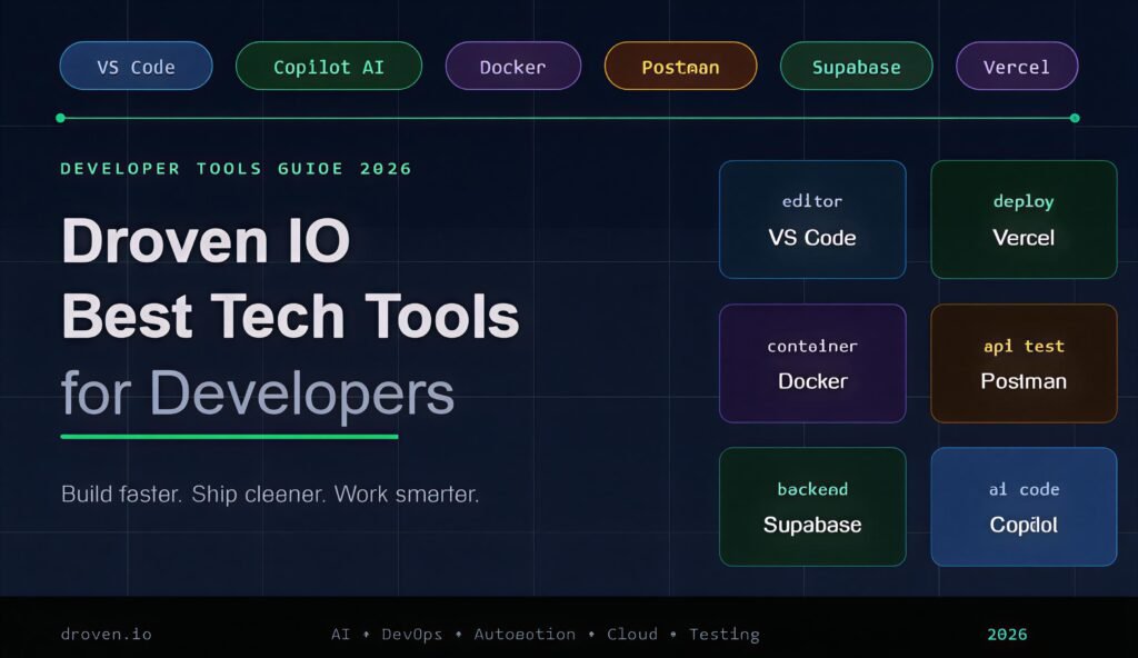 droven io best tech tools for developers