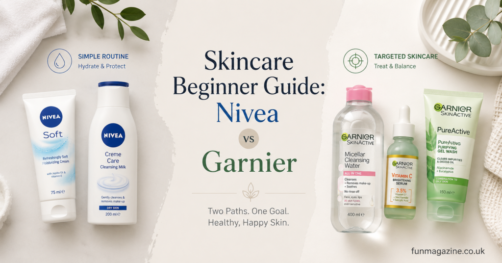 I'm a Skincare Beginner. Is Nivea a Good Starting Brand Compared to Garnier?
