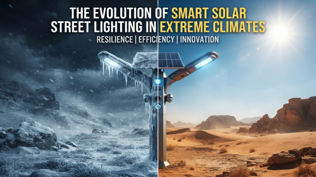 The Evolution of Smart Solar Street Lighting in Extreme Climates